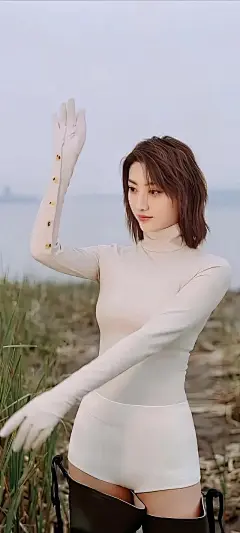 明星壁纸美图-景甜1057期-今日头条