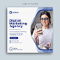 Digital marketing instagram social media post banner