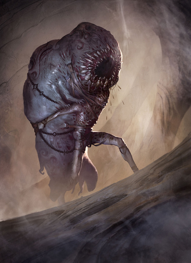 与央洲转采于2020-10-20 11:15:57the bloated, pascal quidault怪物