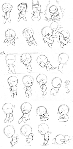 杨锤子`采集到Q版人物插画