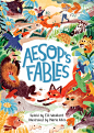 英文原版 伊索寓言 Marta Altés插画版 经典儿童读物 绘本 Aesop's Fables, Retold by Elli Woollard-tmall.com天猫