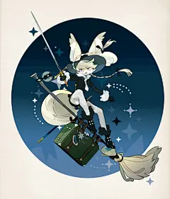 【PFT】白金糸の魔女見習い　チャコ