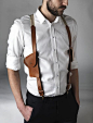 THESE BRACES ARE MADE IN BELGIUM, I HAD THEM MADE IN A LIMITED EDITION. YOU CAN REMOVE THE POCKETS IF YOU WISH TO WEAR THE SUSPENDERS PLAINYOU CAN ALSO CHOOSE TO WEAR ONLY ONE POCKETTHE POCKET WILL FIT AN I PHONE- THE CLOSE UP PICTURE IS THE RIGHT COLOURY