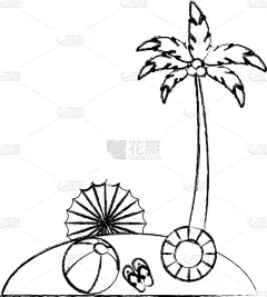 地形,海滩,国际著名景点,自然美,海岸线,夏天,户外,旅行者,休闲,放松