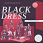 clc black dress