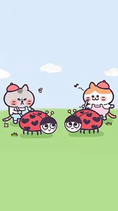 简约 卡通 可爱 小清新 手绘 插画 软萌 森系 文艺 情侣 平铺 日韩 素材 壁纸 锁屏 ﻬஐஐﻬ