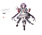 爆裂魔女 御纸的分享 角色原画 二次元 立绘 日系角色 日式角色 动漫