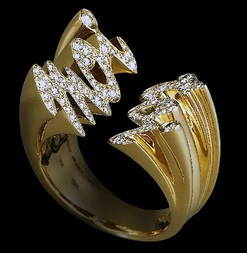 有趣的戒指造型Kaia Joyas: L...