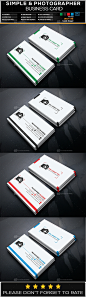 Photographer Business Card