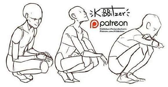 蹲姿_百度图片搜索