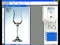 玻璃杯抠图