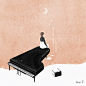 演奏_annie.Z__插画师作品_涂鸦王国gracg.com