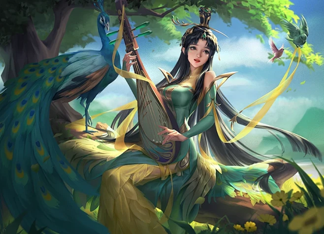 七夕 | 三国杀8月制图3，新将族王浑族钟琰孙翎鸾乐綝周不疑黄皓，周年庆皮肤等 - 哔哩哔哩-花瓣网