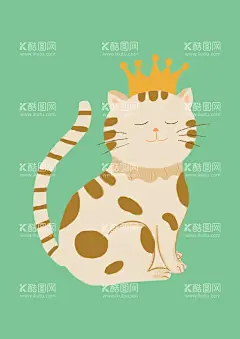 猫王子  - 源文件下载【酷图网】绘画,画画,手绘,卡通,插画,动漫,商业,素材,海报,包装,壁纸,元素,设计,创意,