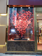 #橱窗设计#奢侈品橱窗设计：北京HERMES爱马仕橱窗陈列设计
