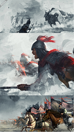 古战场武将 武士-花瓣网|陪你做生活的设计师 | 背景