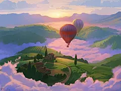 入梦  安
俄罗斯插画艺术家 Artem Chebokha(RHADS) ​​​​
#黑椒青年# ​​​​