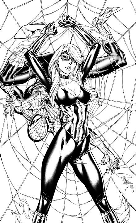 画师vitaliiakovlev的美漫插画线稿