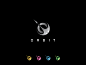 Orbit 3d gradient simple symbol identity mark logo icon letter o space planet orbit