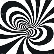 黑白条纹抽象矢量背景