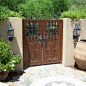 I have always wanted a gated front yard.    Mediterranean Mexican Style Design, Pictures, Remodel, Decor and Ideas - page 3