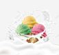 清凉创意冰淇淋插画 免费下载 页面网页 平面电商 创意素材