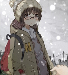 Snowy*-*采集到手绘插画~