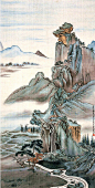 近现代画家金城(1878-1926)先生的山水画