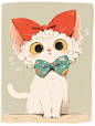 猫猫最爱蝴蝶结_9_AI绘画妖妖铃铛_来自小红书网页版