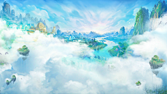 愤怒的文子采集到仙侠背景