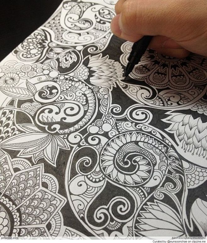 Zentangle Patterns &...