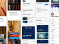 UI Kits : Online course UI Kit designed to be easy to use in Adobe XD. Very suitable for you if you are running an educational startup for the iPhone X. This UI Kit contains a light and a dark version, in an organized and layered manner.