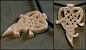 Witches Heart Bone Pendant by *Wodenswolf on deviantART@北坤人素材