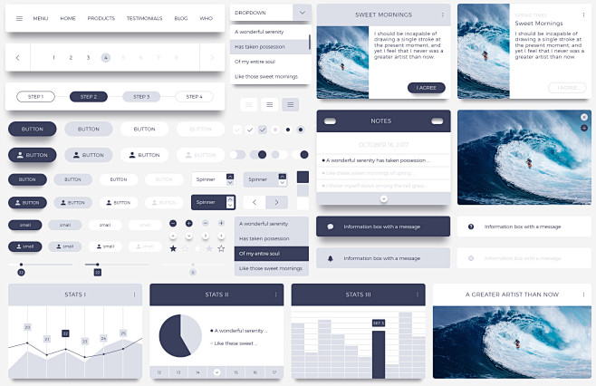 Placa ui kit preview
