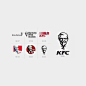 KFC/肯德基 logo 进化史 ​​​​
