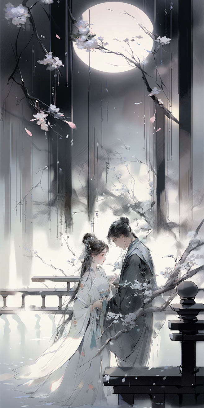 AI古风人物插图7
