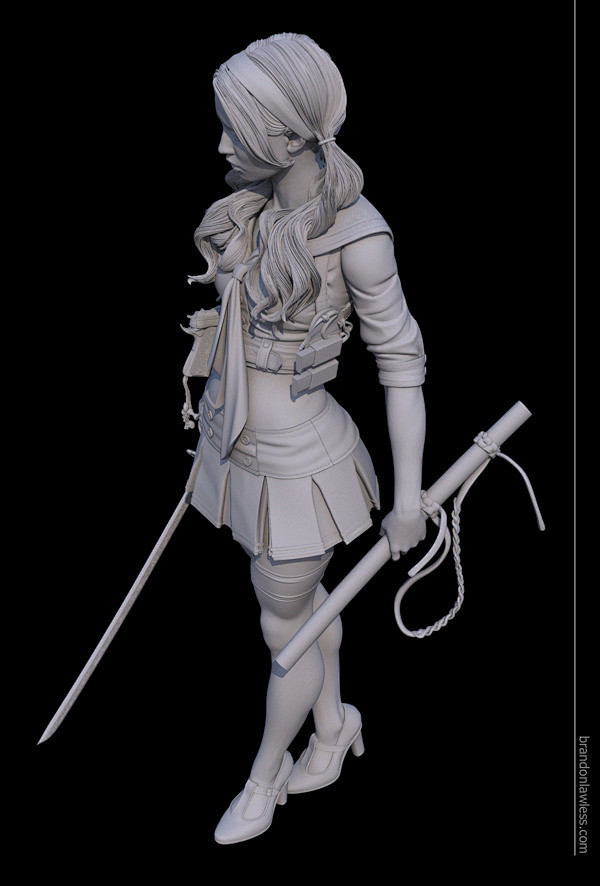 Babydoll Statue : ZB...