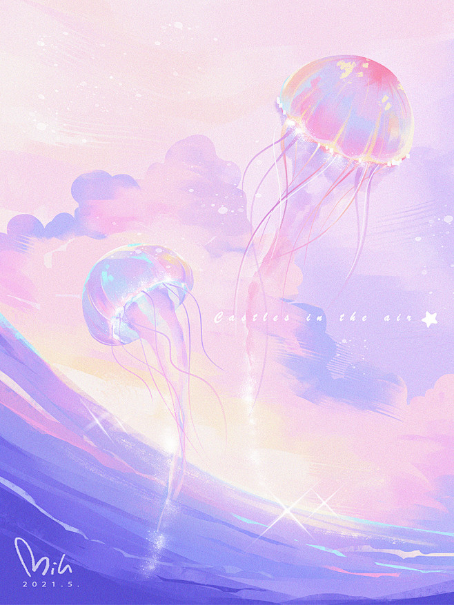 轻质感插画（二）
