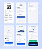 FIGMA IOS UI KIT，ParkHere：附近的停车场取景器应用程序UI KIT