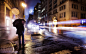 #sad, #rain, #umbrellas, #long exposure, #cities, #roads, #cars, #lights | Wallpaper No. 32760 - wallhaven.cc