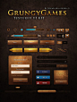 Ui Kit Grungy Games by ~Skiiks on deviantART