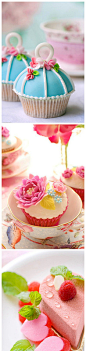 #花瓣爱美食#这么漂亮的蛋糕。。。你最心... - _甜采集到美食 - 花瓣