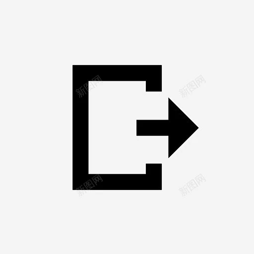 icon_出入口 创意素材-花瓣网