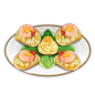 Adeptus' Temptation : Adeptus' Temptation is a food item that the player can cook. The recipe for Adeptus' Temptation is obtainable by opening a Chest on the floating island above Qingyun Peak. Adeptus' Temptation can also be obtained as a reward from the