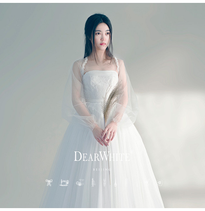 婚纱 原创正品《四月》DearWhite...