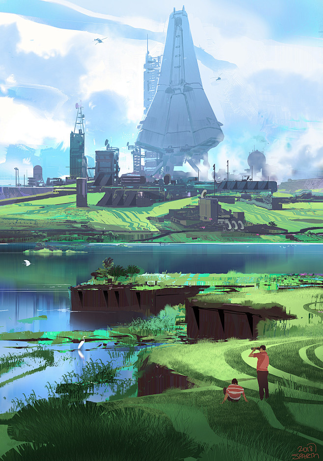 Castlescape, sparth ...