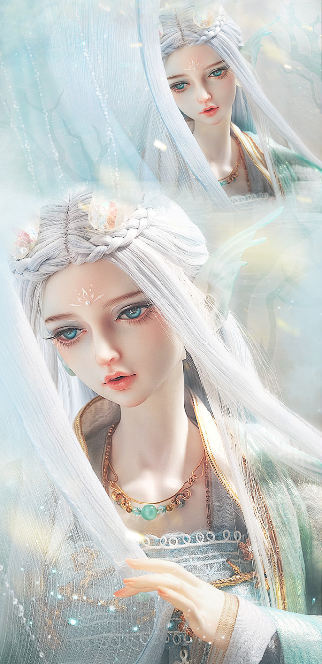 龙魂人形社上古传说龙女纨绮衫3分大女古风bjd娃娃上古传说龙魂系列