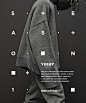 【审美练习】阿迪达斯的品牌海报，以大图衬底，用白色信息排列成网格。整体大气稳重。
作者：Andre Larcev #设计秀# ​​​​
