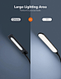 Amazon.com: TaoTronics LED 地板灯，现代立式灯 4 亮度级别和 4 种颜色可调鹅颈灯任务照明，适用于卧室阅读钢琴室黑色: Home Improvement