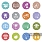 Education and Graduation Icons